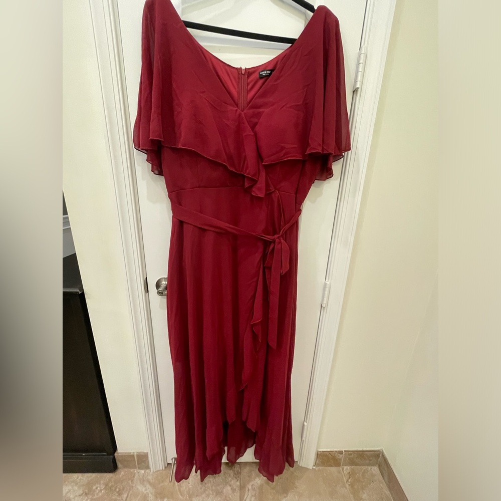 SHEIN Curve off the shoulder sheet ruffle mother of the bride or bridesmaid